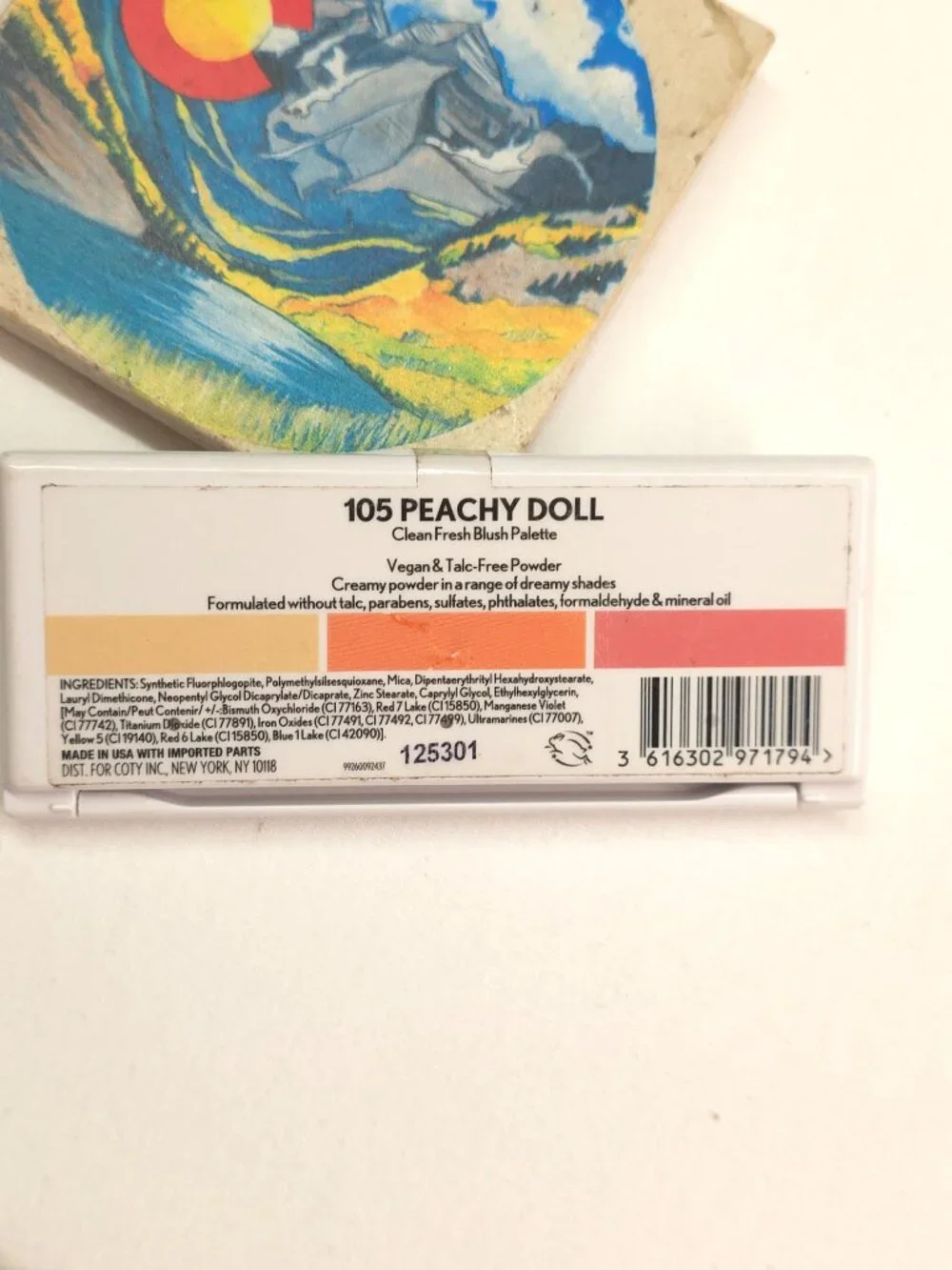 COVERGIRL Clean Fresh Blush Palette - 105 Peachy Doll